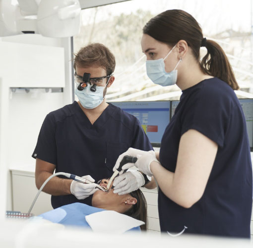 Image d'un sourire radieux