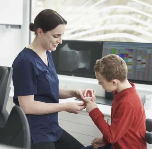 Image de pédodontie